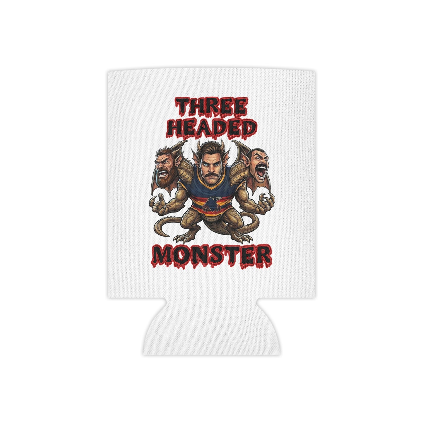 Three Headed Monster Stubby Holder