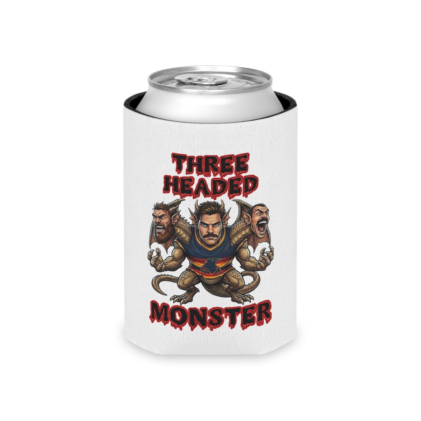 Three Headed Monster Stubby Holder